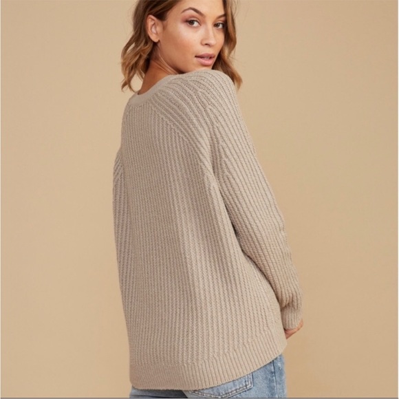 RVCA Case Sweater in Oat - Picture 2 of 6